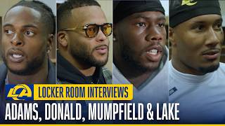 Davante Adams, Aaron Donald, Konata Mumpfield & Quentin Lake Recap Week 3 Matchup vs. the Broncos