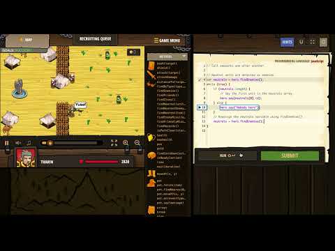 CodeCombat - Recruiting Queue - JavaScript