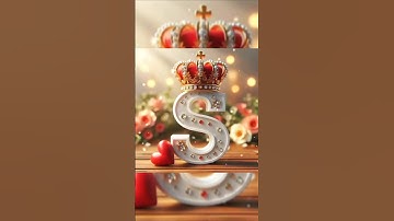 S❣️ name wala status ||S ❣️name letter status video || #love #short ❣️#story #video 🎀❣️