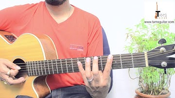 3 notes per string C major scale shapes and exercises for improvisation guitar lesson