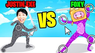 NOOB vs PRO vs HACKER In ANGLE FIGHT 3D!? (ALL LEVELS!)