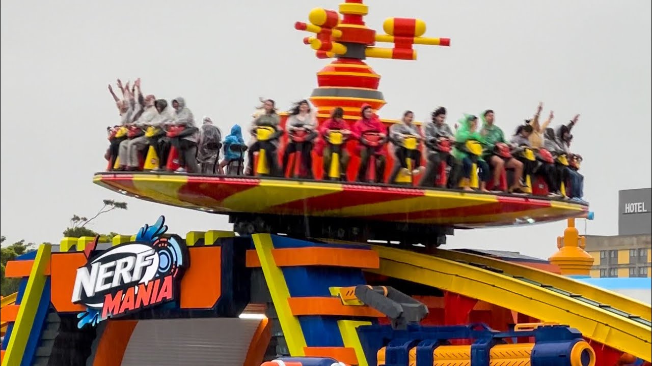 Conheça a Nerf Mania, a nova área temática do Beto Carrero World