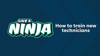 Training New IT Technicians like a ninja