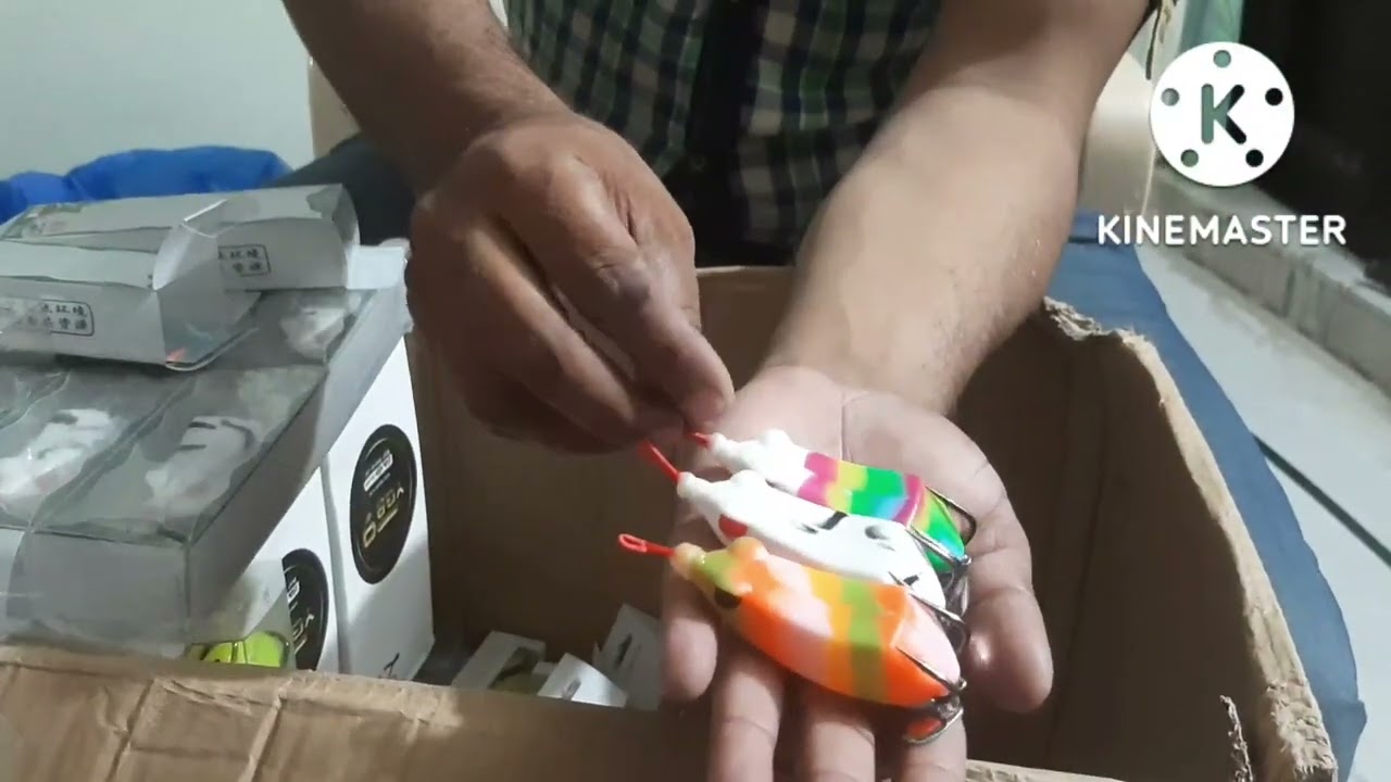 zakk frog, king frog, dushman frog, 26gm frog, dhoomexx line, ygr9 line, mono line etc came