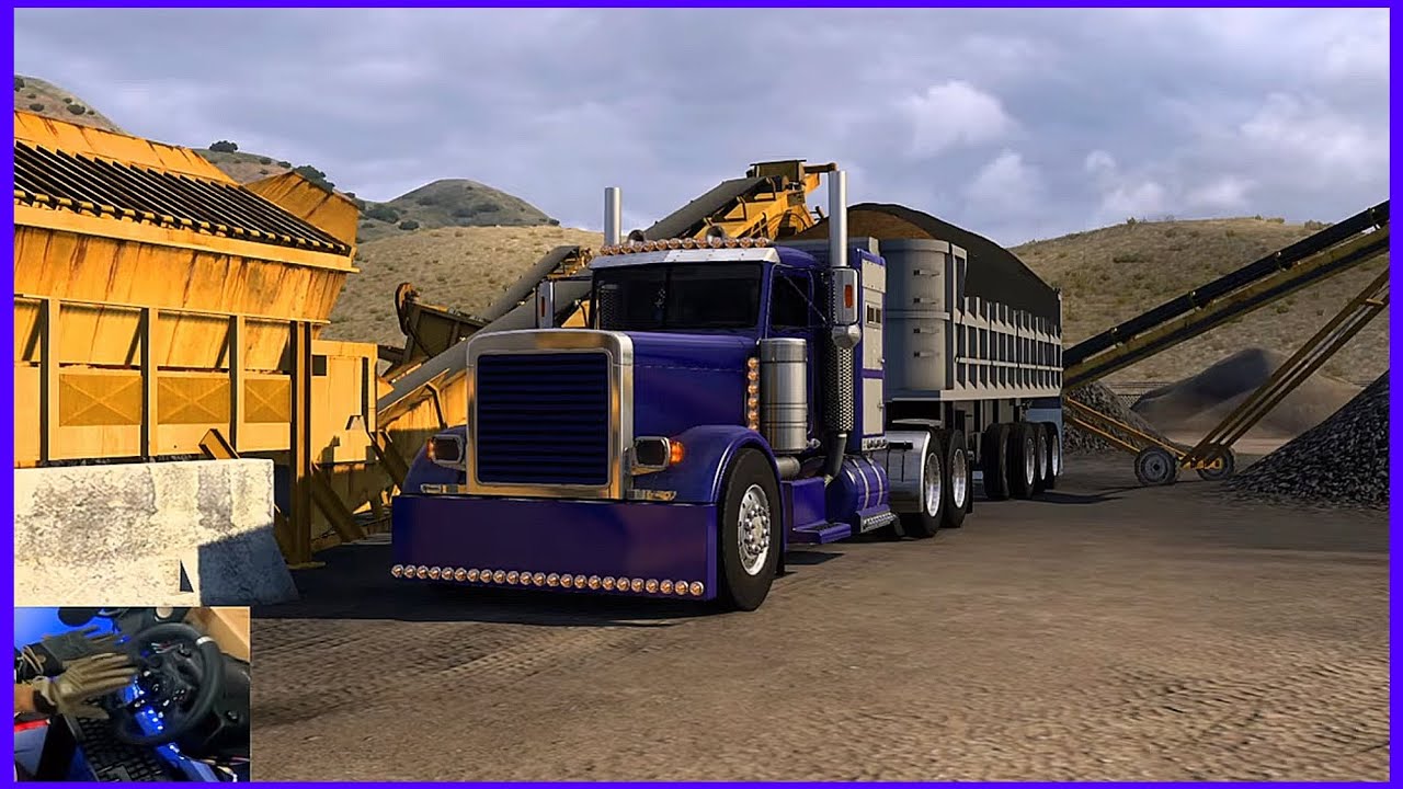 | American Truck Simulator | DIY Realistic SETUP + DRIVING NEW SIM RIG ...