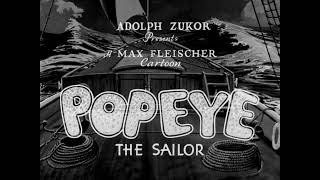Popeye The planess Windows (1937) Opening