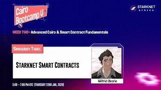 Famous Cairo Bootcamp V - Understanding Starknet Contracts: Class, Instance, Interfaces Profile