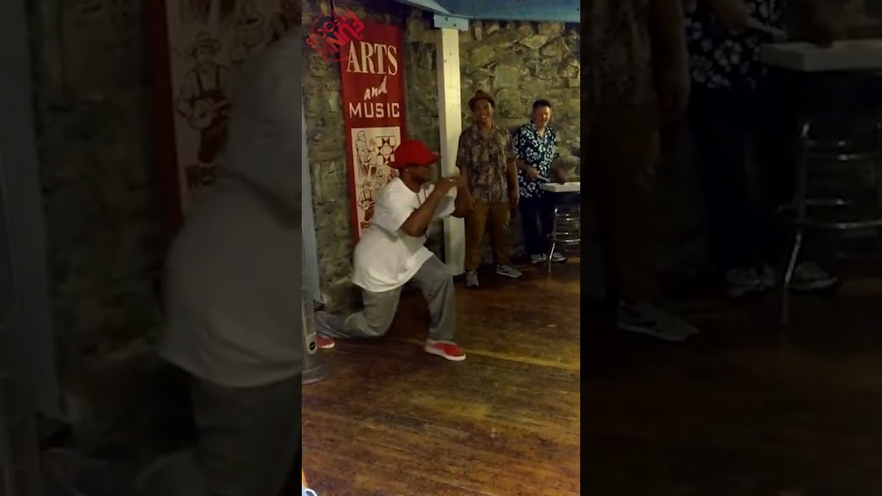 Junious Throwing Down at Blues Week!