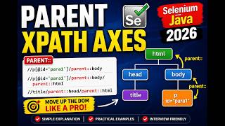 99. parent XPath Axes (Selenium Java 2026)