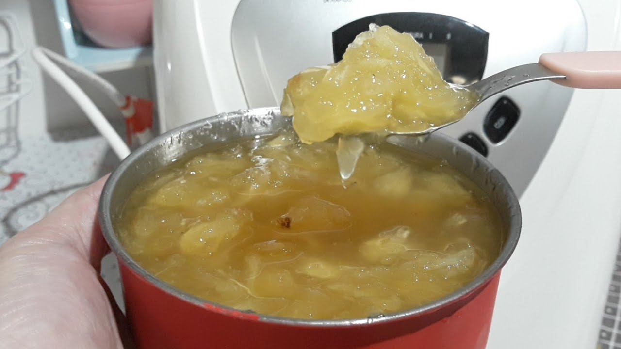 Chimia de banana feita na Panificadora! 