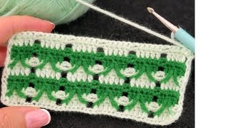 Stunning 2 Colour Crochet Design for Shawl, Muffler &amp; Baby Blanket #crochet #trending #youtube