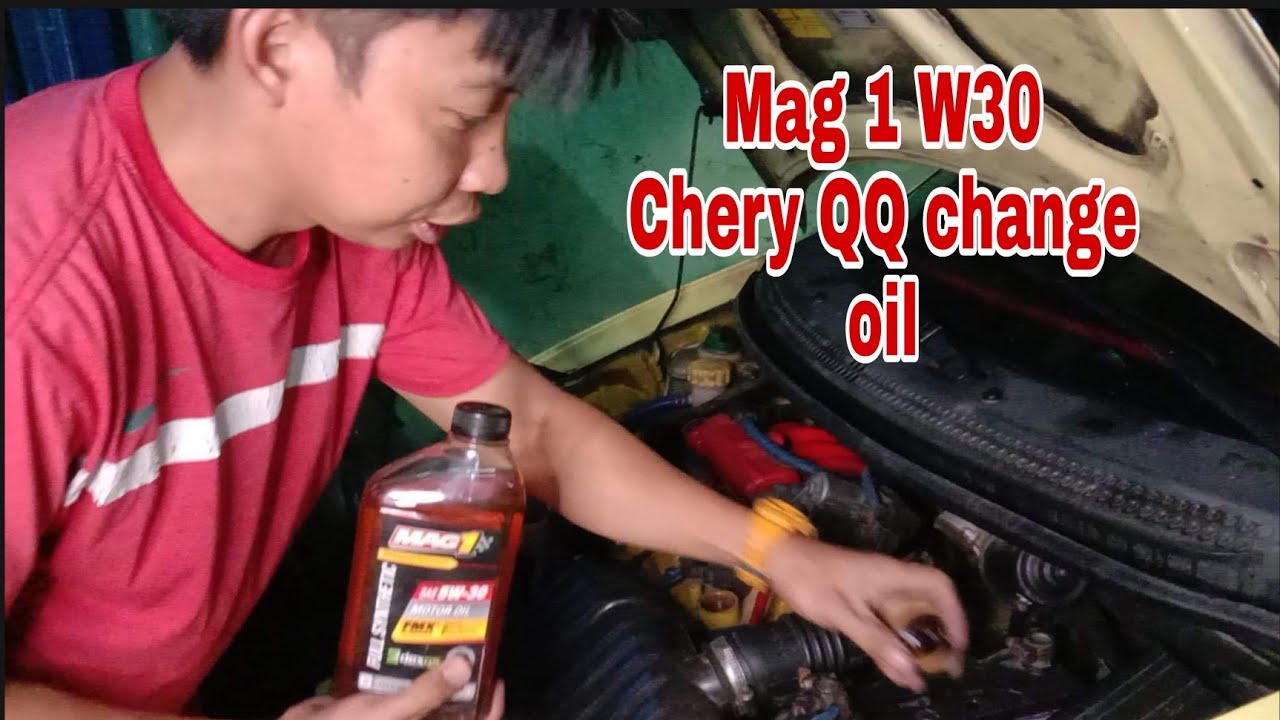 mag 1 5w30,chery qq change oil YouTube
