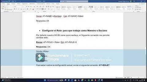 Modulo Bluetooth HC-05 cómo configurarlos maestro y esclavo.