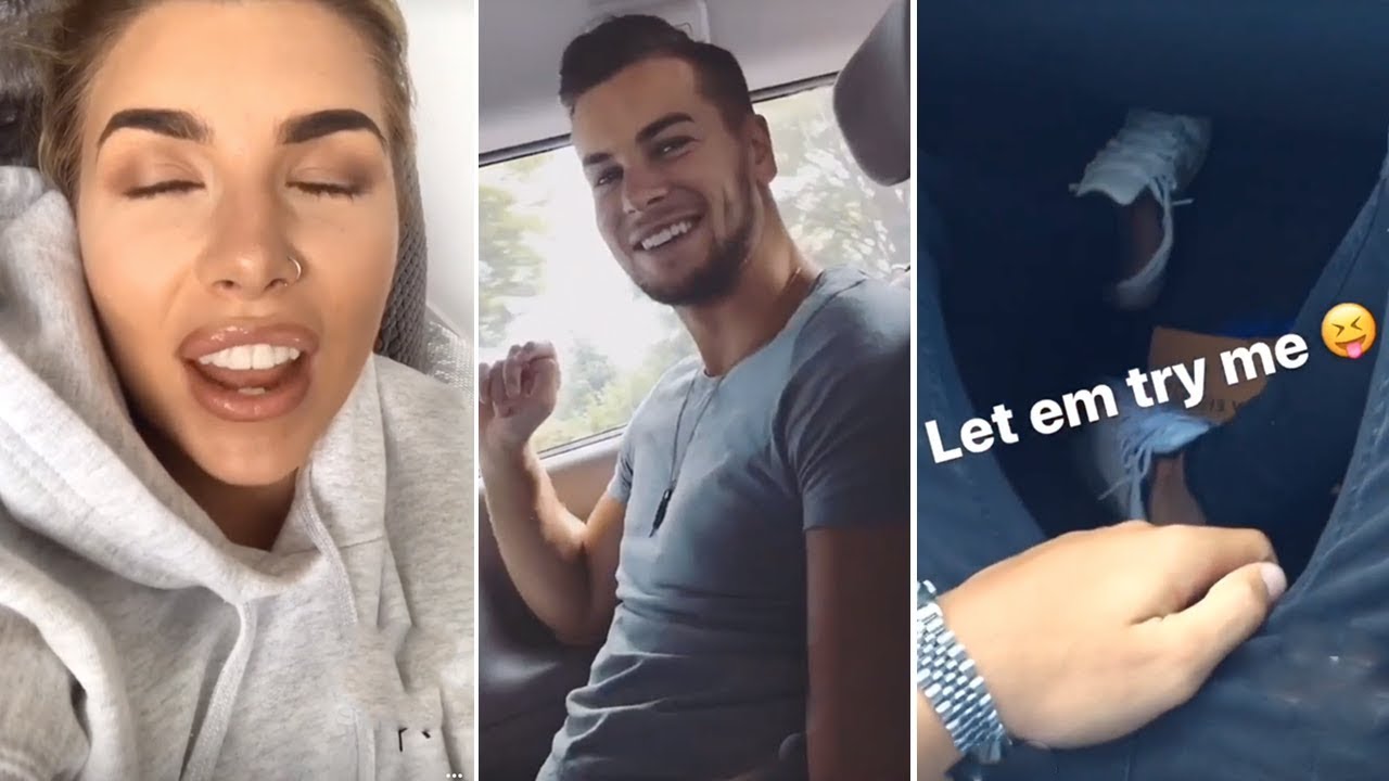 Olivia Attwood Snapchat Videos July 28th 2017 Ft Chris