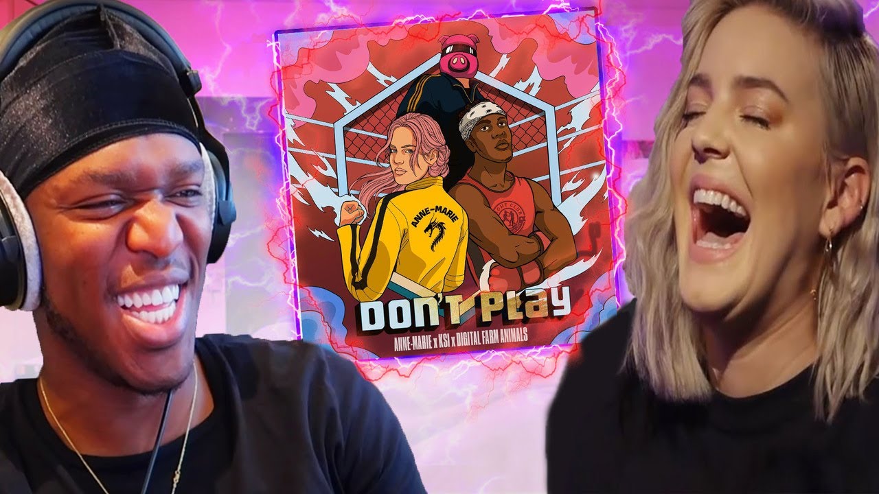 Reacting To Anne-Marie x KSI x Digital Farm Animals - Don’t Play [Official Reaction Video]