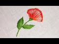 Simple Hand Embroidery Design | Embroidery Design For Beginners |