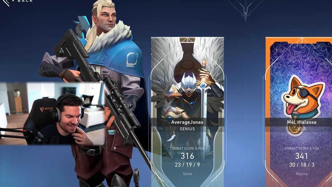 AVERAGE JONAS SHOW HOW TO GET MVP WITH INSANE SOVA VALORANT GAMEPLAY [Full Match VOD]