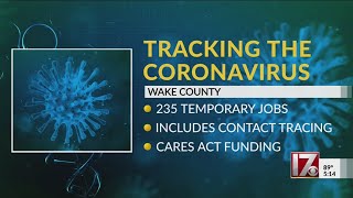 Wake County adds 235 temporary jobs