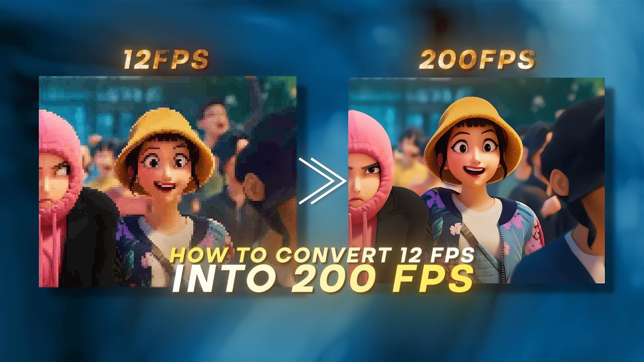 How to Convert Choppy Video Into 60 Fps Clip | Free Premium Twixtor ...