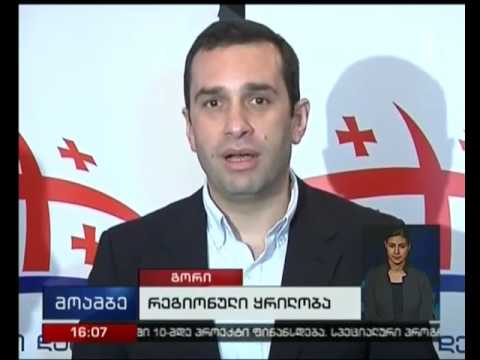 ირაკლი ალასანიამ შიდა ქართლში მაჟორიტარობის კანდიდატები წარადგინა