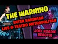 The Warning - ENTER SANDMAN Live @ Teatro Metropolitan CDMX - Roadie Reacts