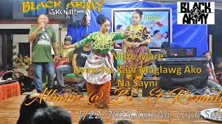 BI & RIS || MARE² [Ayaw Na Kaw Maglawag Akuna Sayni || Dancer : Lorna #Black🏴‍☠️Army @ Camp Andres