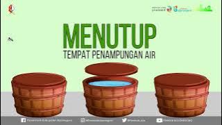 YUK CEGAH BERSAMA DEMAM BERDARAH DENGAN GERAKAN 3M   ( Menguras, Menutup dan Mengubur )