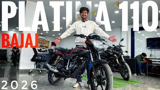 69K - 2026 Bajaj Platina 110 Better Than Lord Splender ? Clutchless Singh
