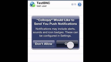 Howto: ZNC + Colloquy Push on iOS