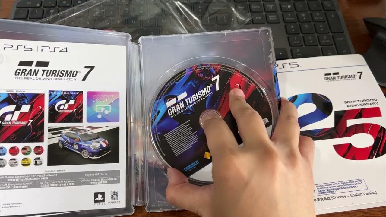 GRAN TURISMO 7 25th ANNIVERSARY PS5 Unboxing 