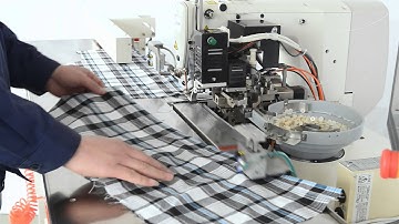 WEISHI High-speed Automatic Button Stitching Machine for sewing clothing in garment factory