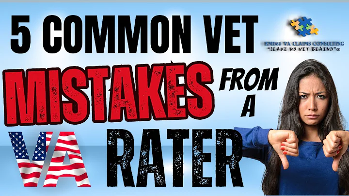 Top 5 Mistakes I Saw Veterans Make as a former VA Rater