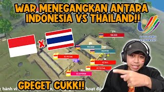 WAR YANG PALING DI TUNGGU ANTARA INDONESIA VS THAILAND!! GREGET CUY!! || SEA GAMES DAY 2 MATCH 4
