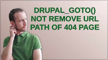 Drupal: drupal_goto() not remove url path of 404 page