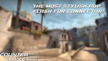 i found the most *STYLISH* Mirage pop flash for Connector in CS2
