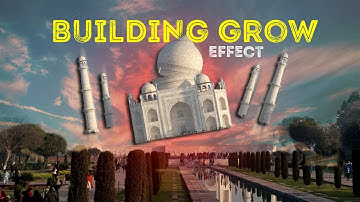 How to create Building Grow Effect in Premiere Pro (Simple Tutorial)| Building Grow Effect