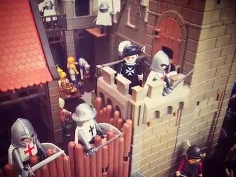Diorama Playmobil Ataque Ao Castelo Youtube