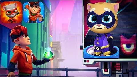 Talking Tom HERO Dash vs Metro LAND | Endless Run Games | Gameplay | Android & IOS Games | Fun Games