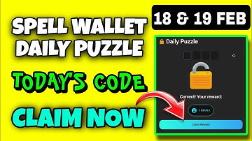 Spell Wallet Daily Puzzle Today 18 February | Spell Wallet Today Puzzle | Spell Wallet Secret Code