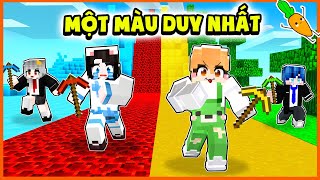 Kamui Thử Thách SINH TỒN Nhưng Chỉ Được Chạm Vào MỘT MÀU Duy Nhất Trong Minecraft