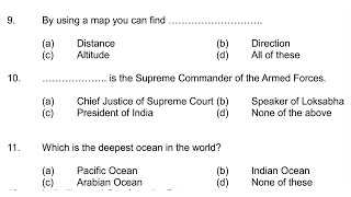 Top 15 Questions Army Written exam for Gd, Technical, Clerk, Store keeper & Tradesmen in hindi