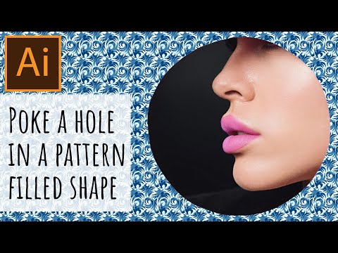 Illustrator - Make a hole in a shape - fill the outside of an object