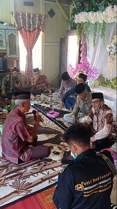 lamaran sederhana adat ranau