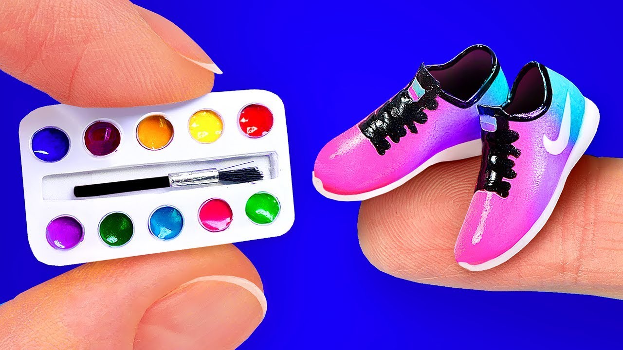 miniature nike sneakers