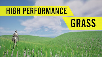 Unreal Engine 5 - High Performance Grass System