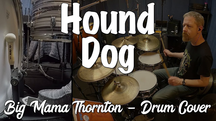 Hound Dog Drums version - Drums performance video thumbnail
