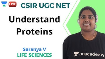 Understand Proteins | Life Sciences | CSIR UGC NET | Saranya V