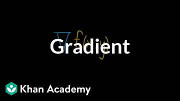 How do you find the gradient V?