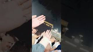 Baarish (Rahmat) in Kaabah #mecca #madina #jumah#shorts