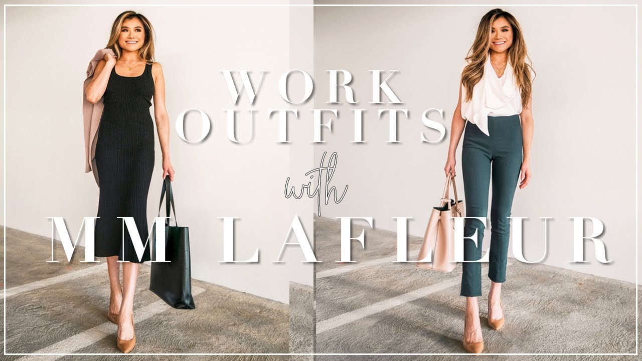WORK OUTFIT IDEAS ft. MM LaFleur  Work Wear Basics & Outfit Ideas
